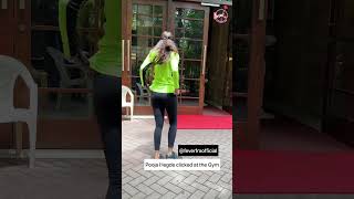 Pooja Hegde clicked at the Gym