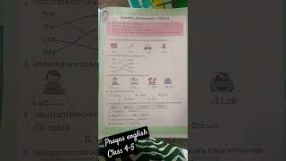 basline assessment part 2 / prayas english / class 4-5