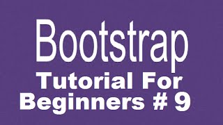 Bootstrap Tutorial For Beginners 9 - Creating Responsive Multi Column Layout