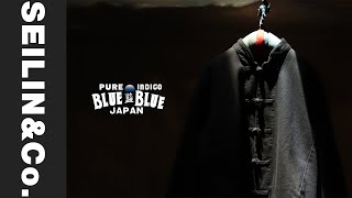 【BLUE BLUE JAPAN】 Dark black tezome series preorder