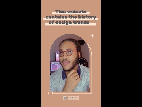 This website contains inspirations from the history of design trends