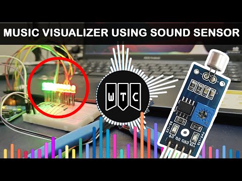 How I made DIY Music Visualizer with Arduino Colorful LED  by WTC Zone #music #tutorial #project