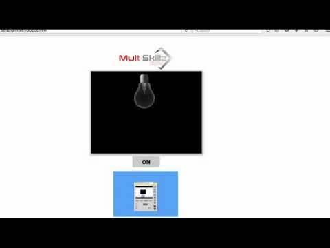 How to create switch button to ON bulb using javascript