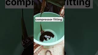 new compressor fitting #ytshorts #coolingsolutions #airconditioninginstallation #shortsvideo