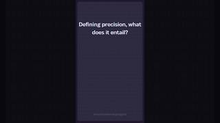 What is Precision? #machinelearning #datascience #artificialintelligence #shorts