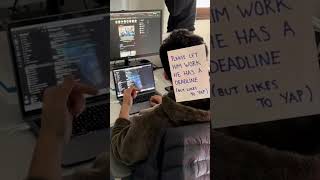 He couldn’t stop yapping even for the video 😑 #itcompany #officelife #softwareengineer #fypage