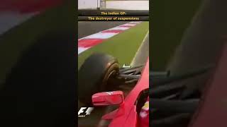 The Indian GP The Destroyer of Suspensions #f1 #formula1 #f1onboard #formel1 #f1shorts