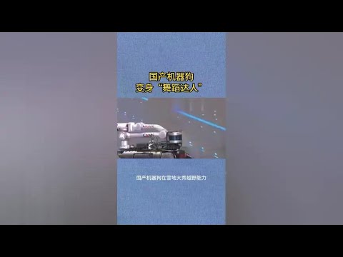 Chinese robots show their excellent off-road capability in snowy field and turn into dance stars!