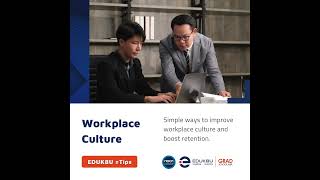 #WorkplaceCulture Tips That Boost Retention & Engagement | #HRStrategy by EDUK8U
