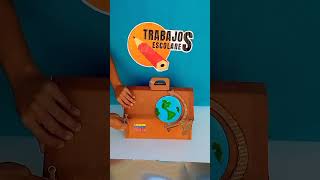 LAPBOOK EL TURISMO #lapbook #ideascreativas #turismo #venezuela #manualidadescreativas