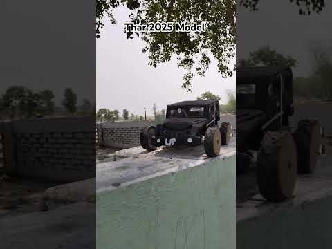 2025 Thar Model Cardboard Thar Model😡🤬😈#shorts #thar #viralvideo #trending #new #viralshorts