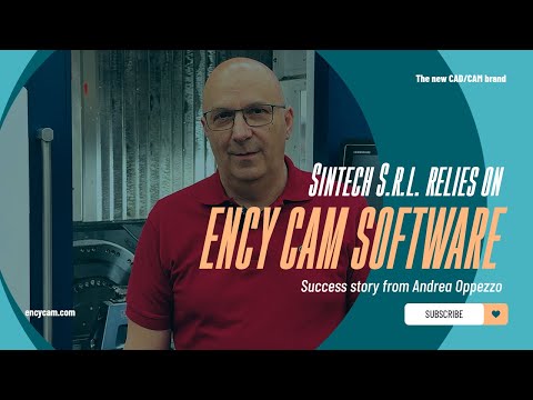 Sintech S.r.l. boosts innovation and 5-axis machining efficiency with ENCY CAM Software