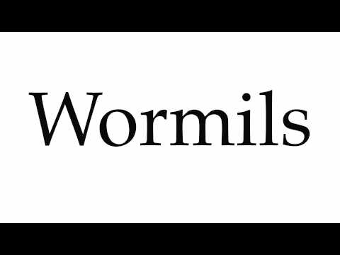 How to Pronounce Wormils