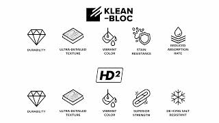 Techo-Bloc Exclusive Technologies (HD2, Klean-Bloc)