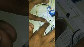 Made a simple music by using touch circuit Doorbell #electronic #ece #engineer #youtubeshorts