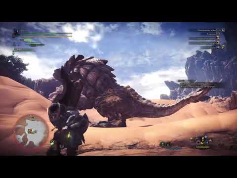 Monster Hunter: World Beta Barroth/Switch Axe