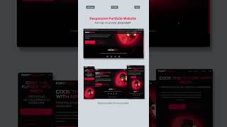 Build a Responsive Portfolio Website FAST 2025 Step by Step Tutorial #webdesign #portfoliowebsite