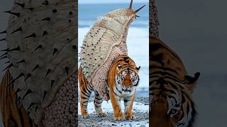 Tiger Trapped Under Giant Slug Parasite—Rescue Turns Critical #animalrescue  #tiger