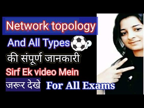Complete Network topology||  it's types in one video for all exam||  computer anudeshak