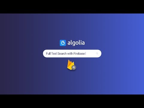 Full Text Search with Algolia and Cloud Firestore