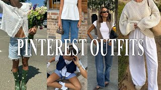 Recreating Pinterest Outfits (summer 2025 inspo)