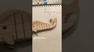 Painting my whale!  🐳💓 #trendingshorts #whaleart #whalepainting #viralshorts