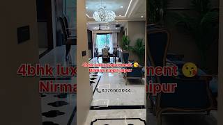 Luxury apartment 4BHK with beautiful interior @Mansarovar metro #jaipur #interiordesign #shortsfeed