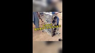 维修更换卡车发动机缸套#专业的事交给专业的人 #发动机维修 #重卡维修 #大车修理工 #维修保养