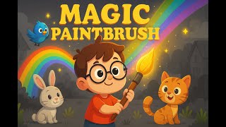 Magic Paintbrush – Color the World! 🎨🌈 | Kids Rhyme & Learning Adventure