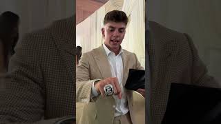 The Eagles react to seeing their Super Bowl LIX rings for the first time #shorts