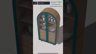 Realistic Interior Design in SketchUp On iPad #shorts #sketchup #3d #sketchuptutorial