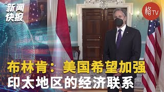 布林肯：美国希望加强印太地区的经济联系