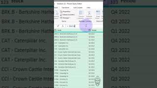 Power Query - Shortcut to Remove Columns