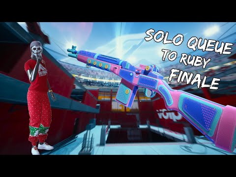 SOLO QUEUEING TO RUBY IN THE FINALS (FINALE)