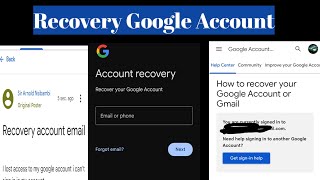 How to Recover Gmail Account without Phone Number and Recovery Email 2025 || Gmail Account Recovery