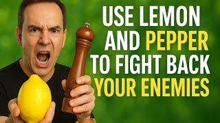 Why Spiritualists FEAR This Lemon & Pepper Ritual | Do This at Midnight #usa #lemon #spiritualtips