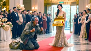 婚礼上拾荒大叔被逼下跪羞辱，养女带5亿贺礼登场，瞬间逆转！💘 #chinese television dramas #逆袭 #爽剧 #豪门 #shortdramas