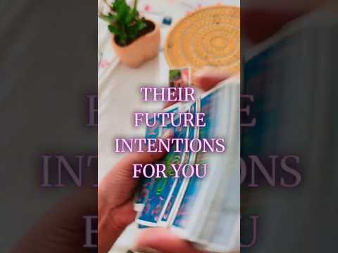 🧿Their Future Intentions For You? #tarot #tarotreading #tarotdaily #lovetarot #intention #soulmate