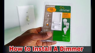How to Install A Dimmer Switch - Step by Step