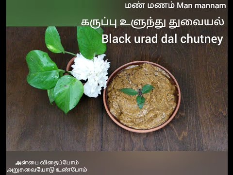 Black Urad Dal Chutney | கருப்பு உளுந்து சட்னி