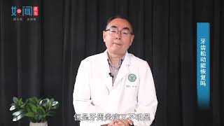 牙齿松动能恢复吗
