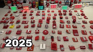 2025 New Years Fire Alarm Sounding - 115 Fire Alarms Going Off at Once!
