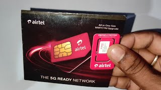Airtel 5G Sim Unboxing | First Impression 😍