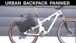 aeroe QuickLock Urban Backpack - The Ultimate Bicycle Pannier Backpack For Commuting