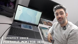 UPERFECT UDock X 15.6 Pro - Portable Touch Screen Monitor Keyboard and Trackpad REVIEW