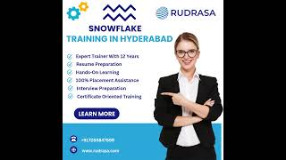 snowflake training institutes in hyderabad|Rudrasa Dev