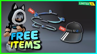 New FREE LIMITED UGC items 🔥😍, How to get FREE LIMITED ITEM Samsung Galaxy AI Aura & Cap on ROBLOX