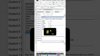 How to make signature list in ms excel #excel #spreadsheetmagic