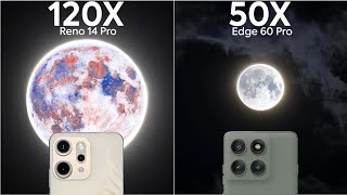 Oppo Reno 14 Pro vs Motorola Edge 60 Pro Live Zoom Test Comparison
