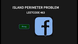Island Perimeter - Leetcode 463 - Java